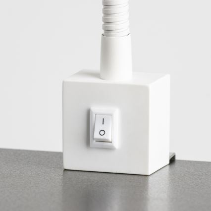 LED lampa s klipom 1xGU10/4,7W/230V biela