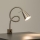 LED lampa s klipom 1xGU10/4,7W/230V matný chróm