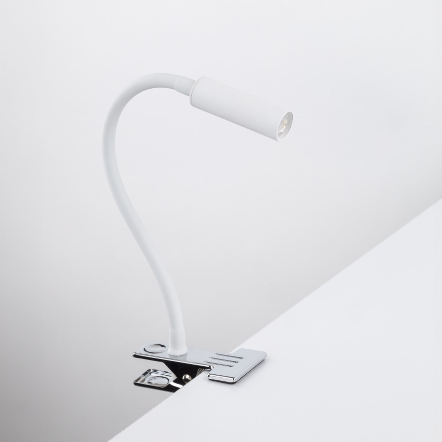 LED Lampa s Klipom LAGOS 1xG9/3W/230V 4000K biela