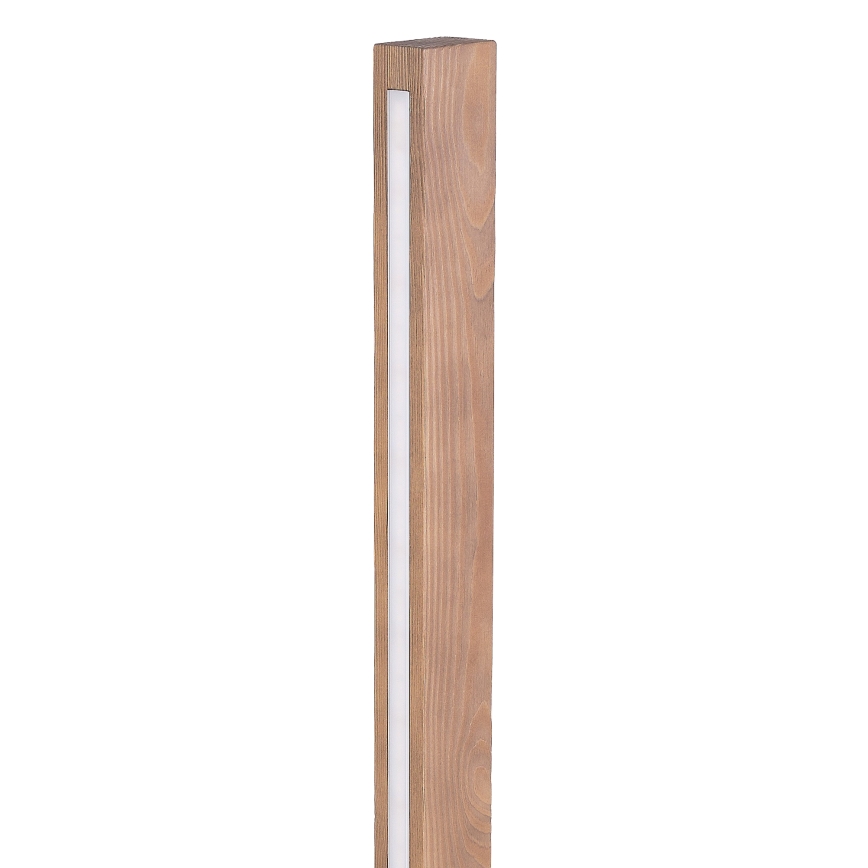 LED Lampa stojacia TEO LED/30W/230V drevo