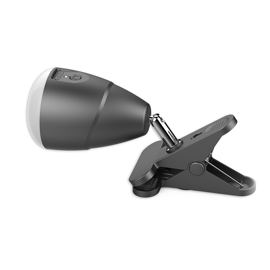 LED Lampička KLIP s USB nabíjaním LED/5W/5V 4000K