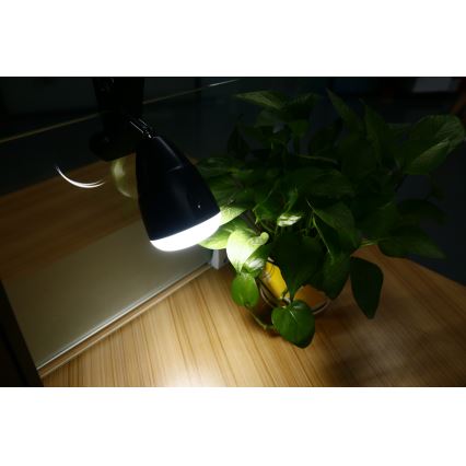 LED Lampička KLIP s USB nabíjaním LED/5W/5V 4000K