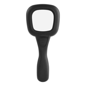 LED Lupa 2,5xZOOM s podsvietením a UV svetlom LED/UV/2xAAA