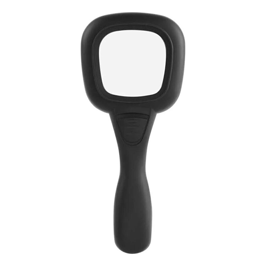 LED Lupa 2,5xZOOM s podsvietením a UV svetlom LED/UV/2xAAA