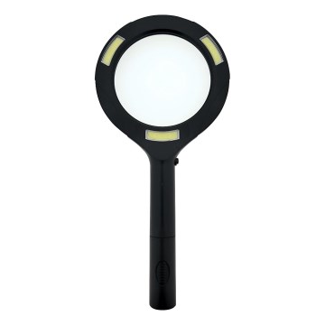 LED lupa 3× zväčšenie s podsvietením LED/3W/2xAA IP22