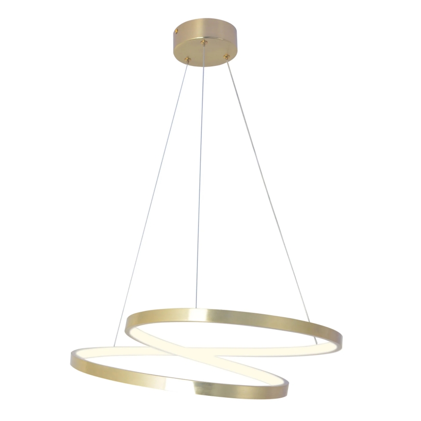 LED luster na kábli ZEFIRA LED/40W/230V 4000K priemer 50 cm zlatý