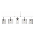 LED luster na lankách 5xE14/4,9W/230V 2700K