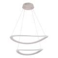 LED luster na lankách CASHMERE LED/75W/230V pr. 59,5 cm biela