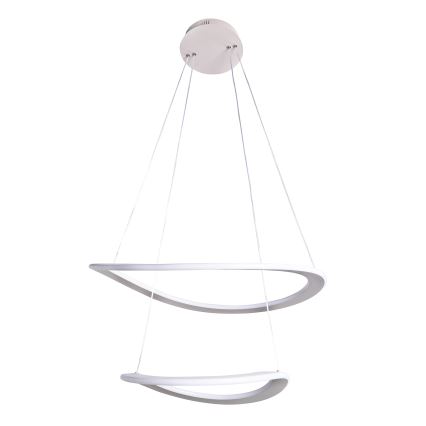 LED luster na lankách CASHMERE LED/75W/230V pr. 59,5 cm biela