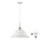 LED Luster na lanku 1xE27/60W/230V biela