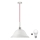 LED Luster na lanku 1xE27/60W/230V biela