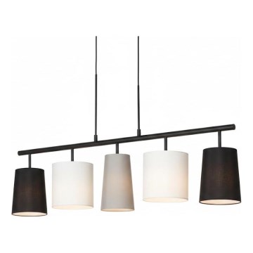 LED luster na lanku 5xE14/5,5W/230V 2700K