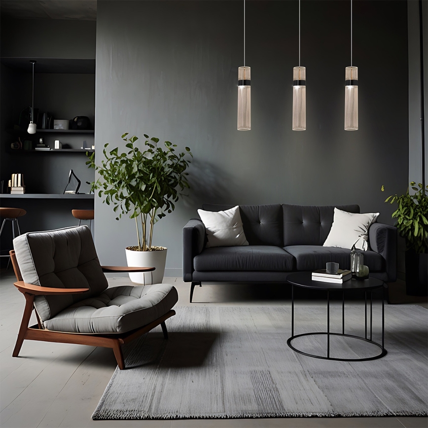 LED luster na lanku AMBIENTE LED/6W/230V 3000/4000/6000K lesklý chróm