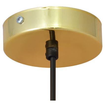 LED Luster na lanku BARS 1xGU10/4,8W/230V zlatá