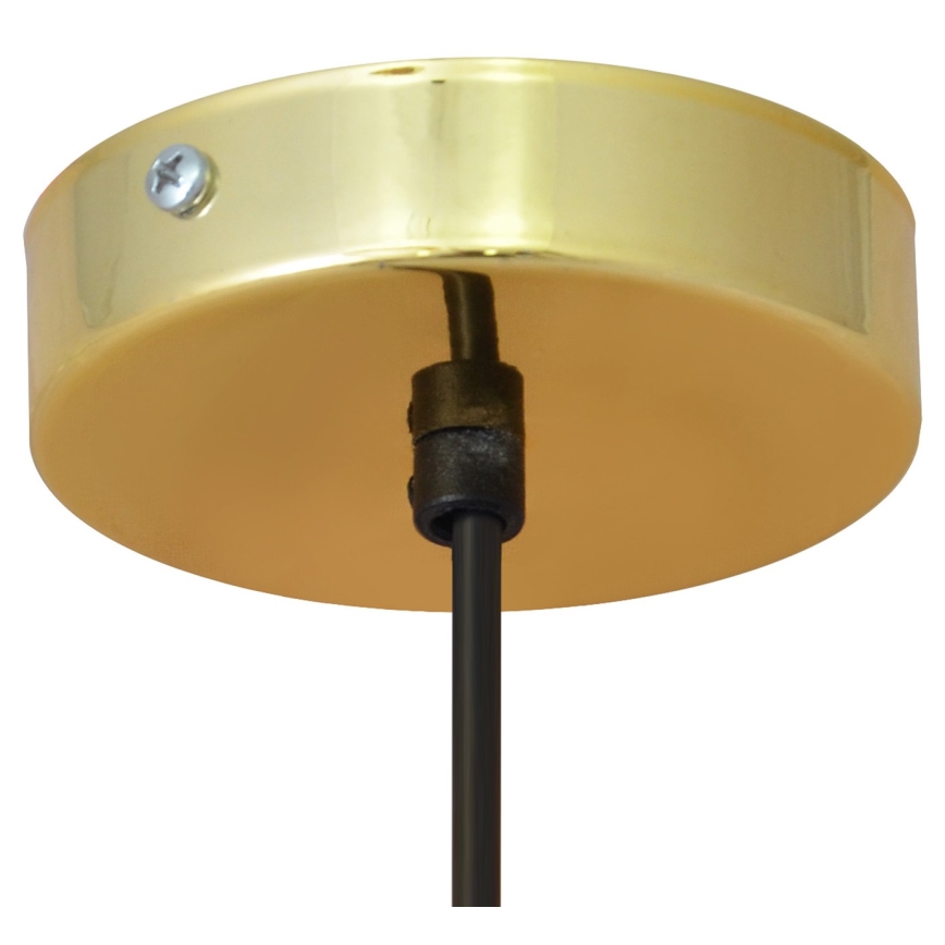 LED Luster na lanku BARS 1xGU10/4,8W/230V zlatá