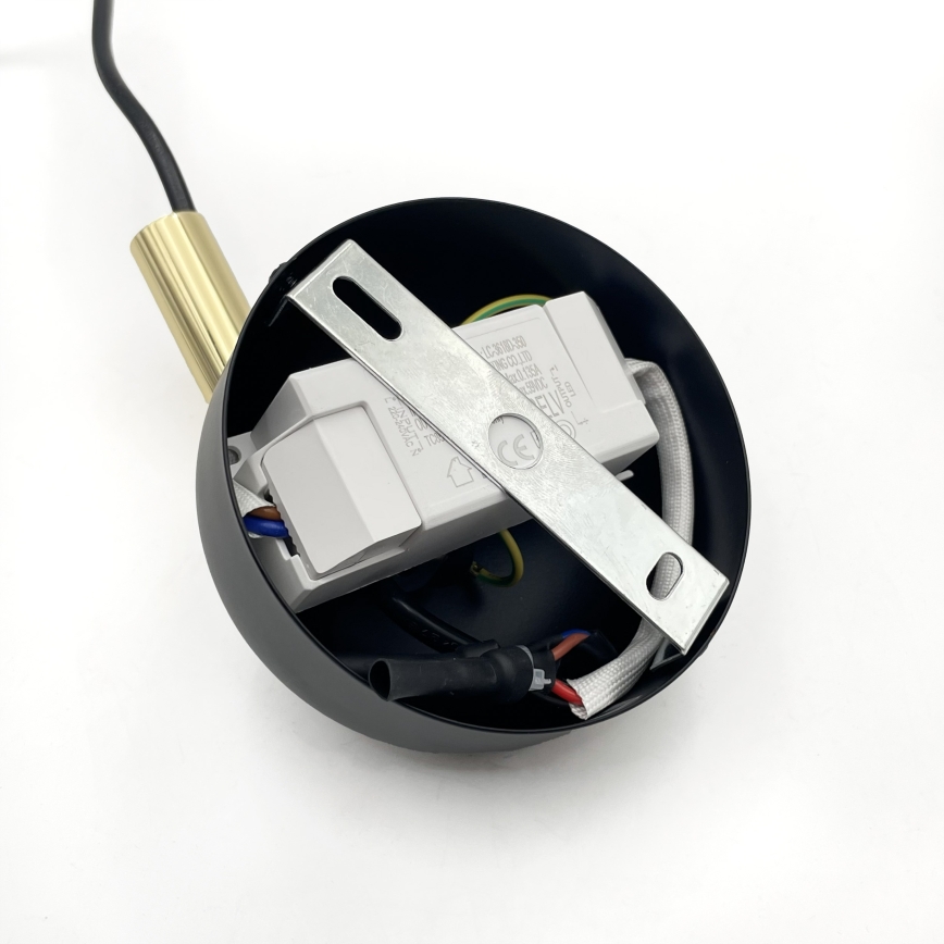 LED luster na lanku BONNIE LED/10W/230V 3000K čierny