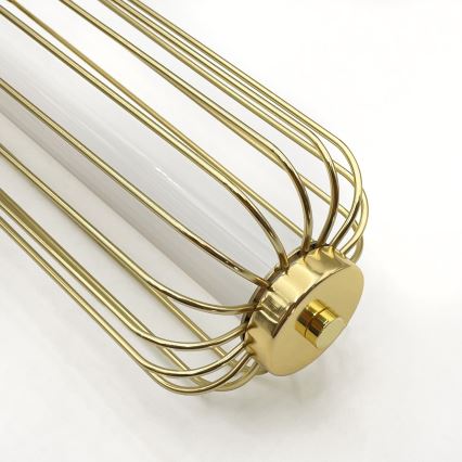 LED luster na lanku BONNIE LED/10W/230V 3000K zlatý