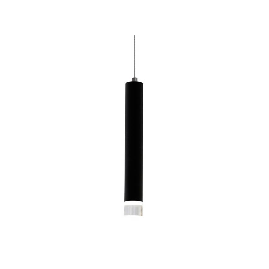LED Luster na lanku CARBON 3xLED/15W/230V