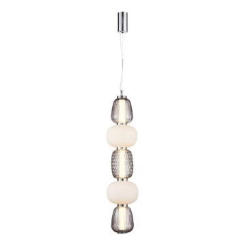 LED Luster na lanku CARO LED/40W/230V lesklý chróm