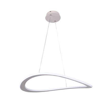 LED luster na lanku CASHMERE LED/40W/230V pr. 59,5 cm biela
