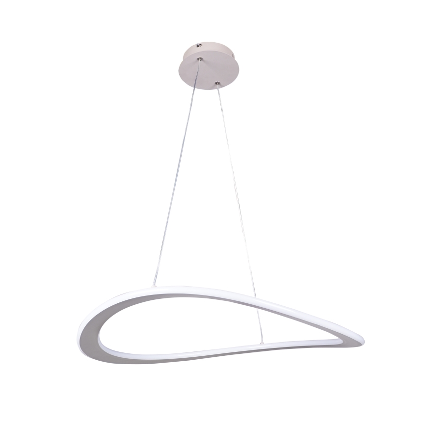 LED luster na lanku CASHMERE LED/40W/230V pr. 59,5 cm biela