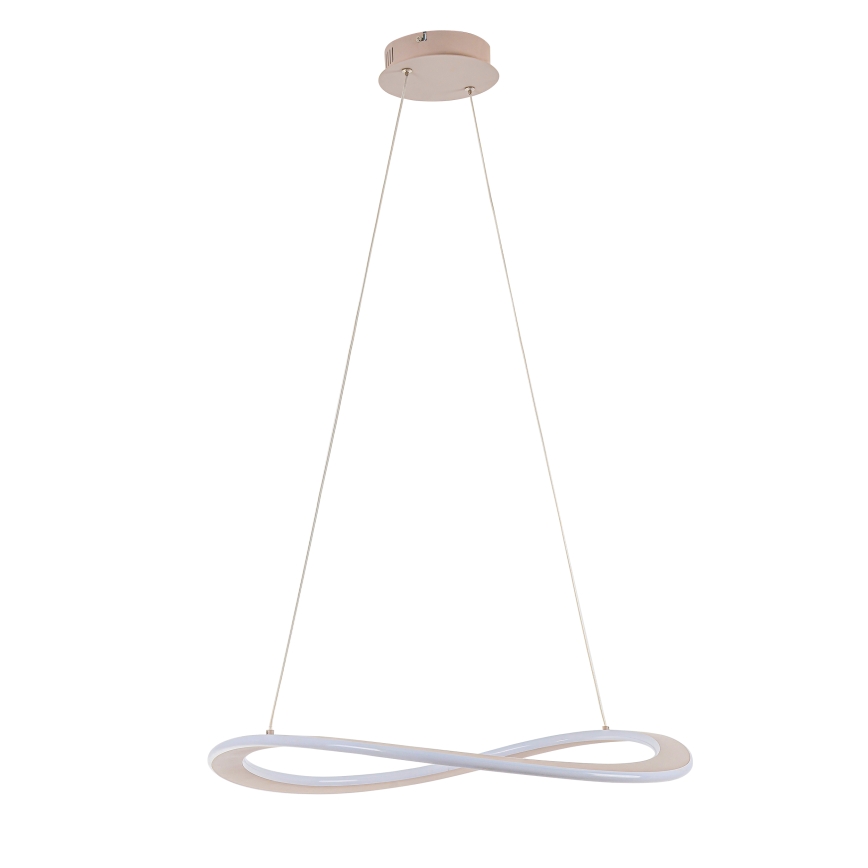 LED luster na lanku CASHMERE LED/40W/230V pr. 59,5 cm biela