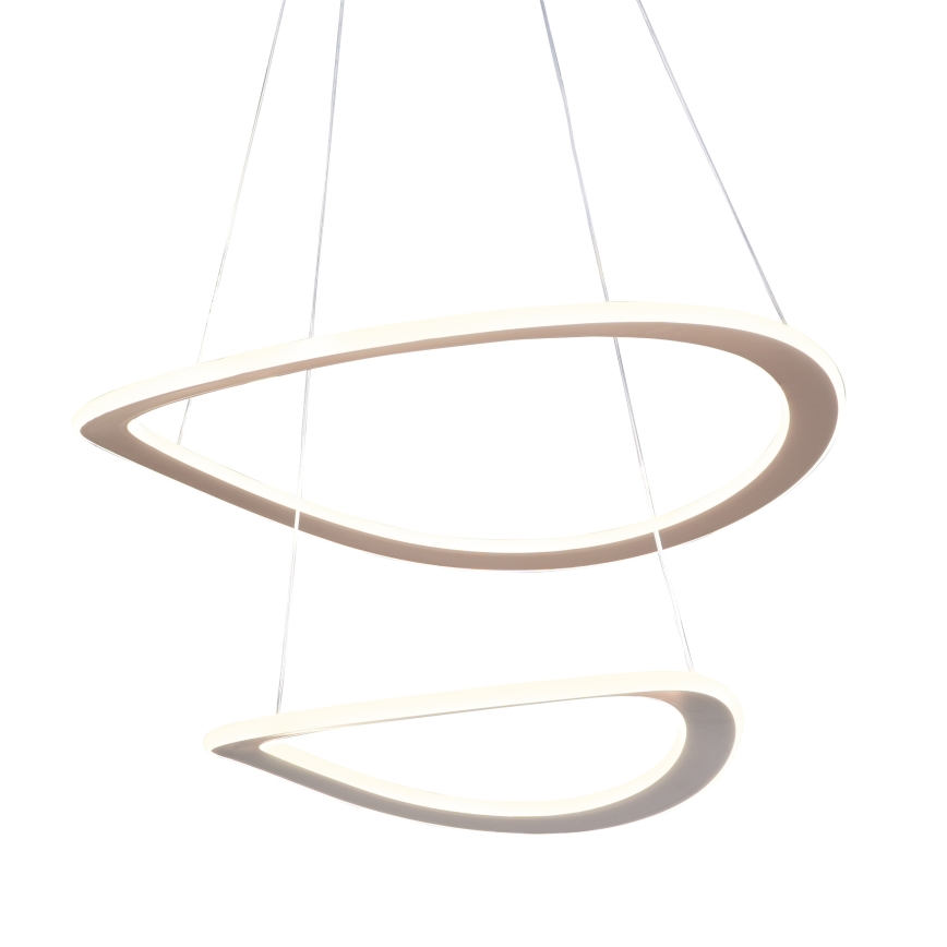 LED luster na lanku CASHMERE LED/75W/230V pr. 59,5 béžový