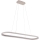 LED luster na lanku CASHMERE LED/80W/230V 30x100 cm biela
