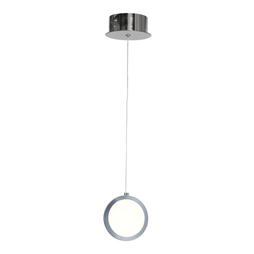LED Luster na lanku CIRCOLO LED/7W/230V lesklý chróm