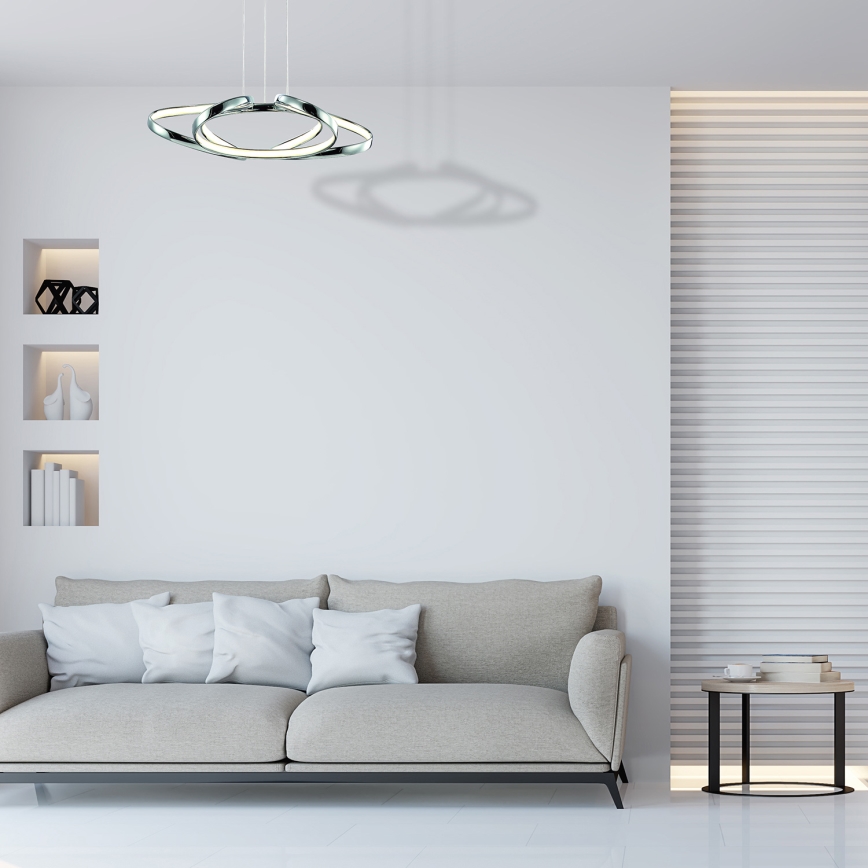 LED luster na lanku COPERNICUS LED/46W/230V