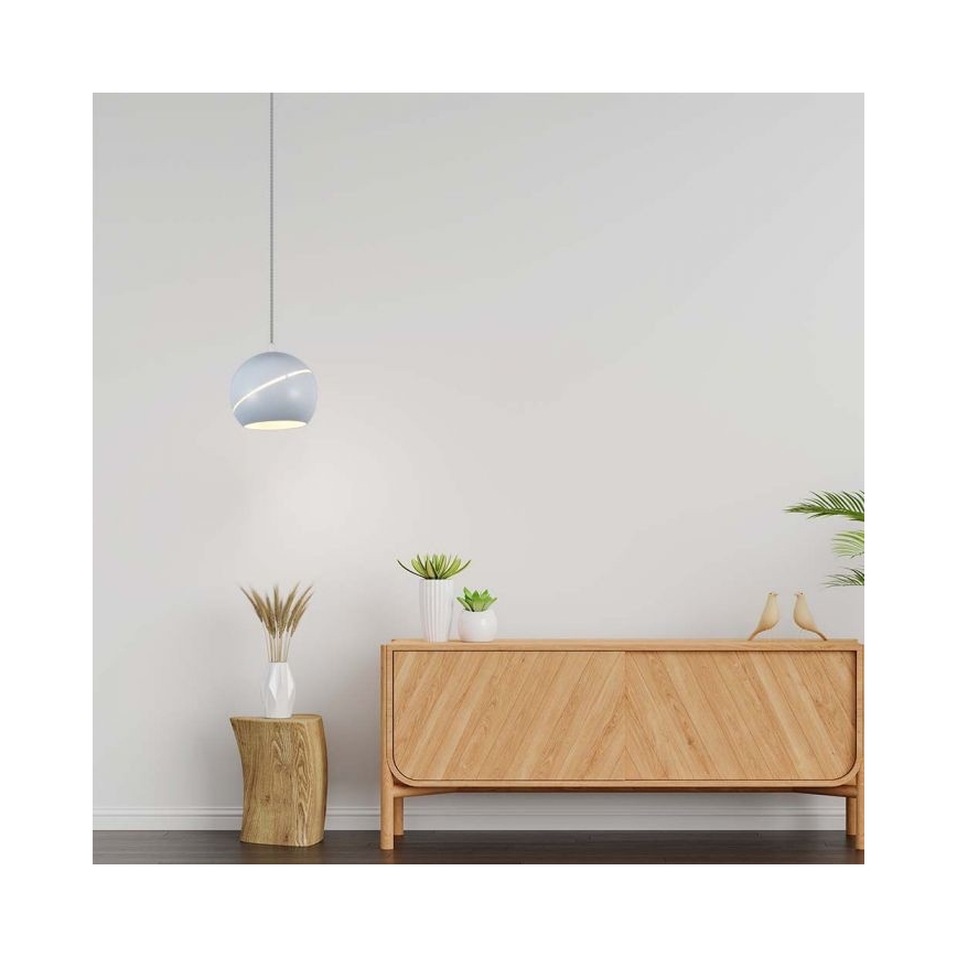 LED Luster na lanku dotykový LED/8,5W/230V 3000K biela