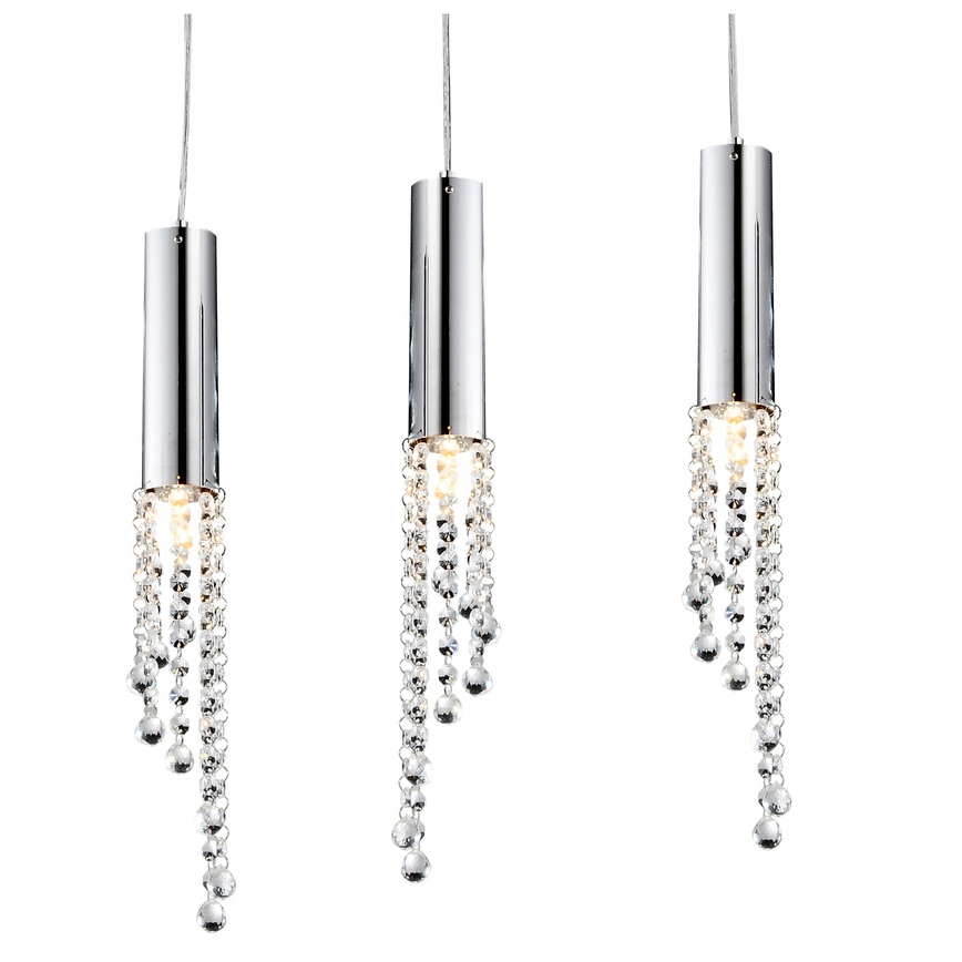 LED Luster na lanku DUERO 3xLED/3W/230V