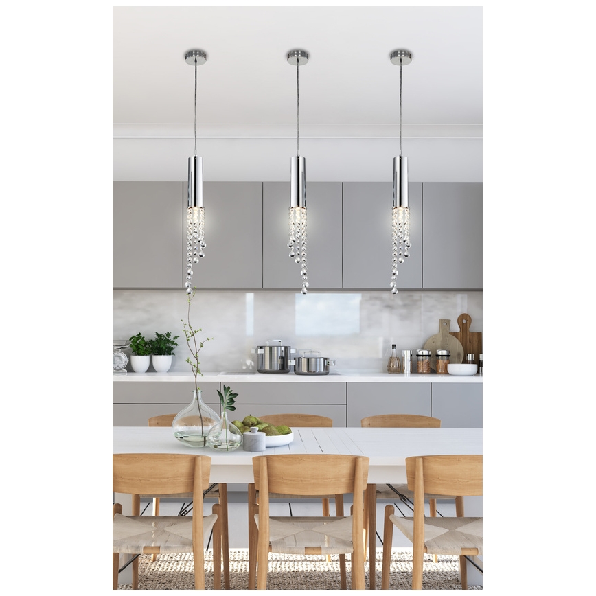 LED Luster na lanku DUERO LED/3W/230V