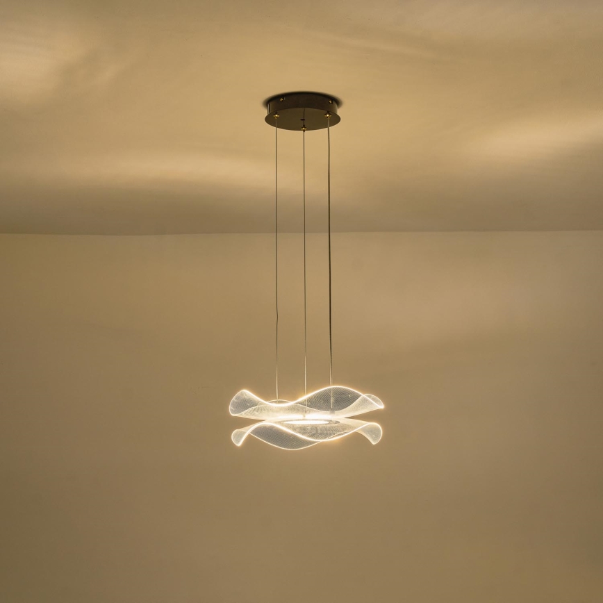 LED Luster na lanku FIRENZE LED/34W/230V 3000K pr. 34 cm