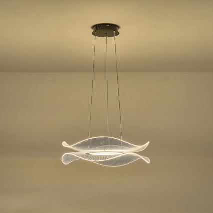 LED Luster na lanku FIRENZE LED/48W/230V 3000K pr. 54 cm