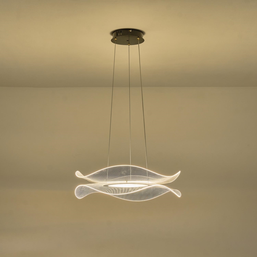 LED Luster na lanku FIRENZE LED/48W/230V 3000K pr. 54 cm