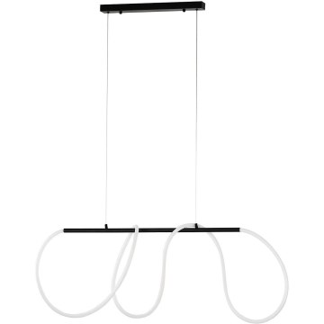 LED luster na lanku FLEXI LED/45W/230V 4000K čierny