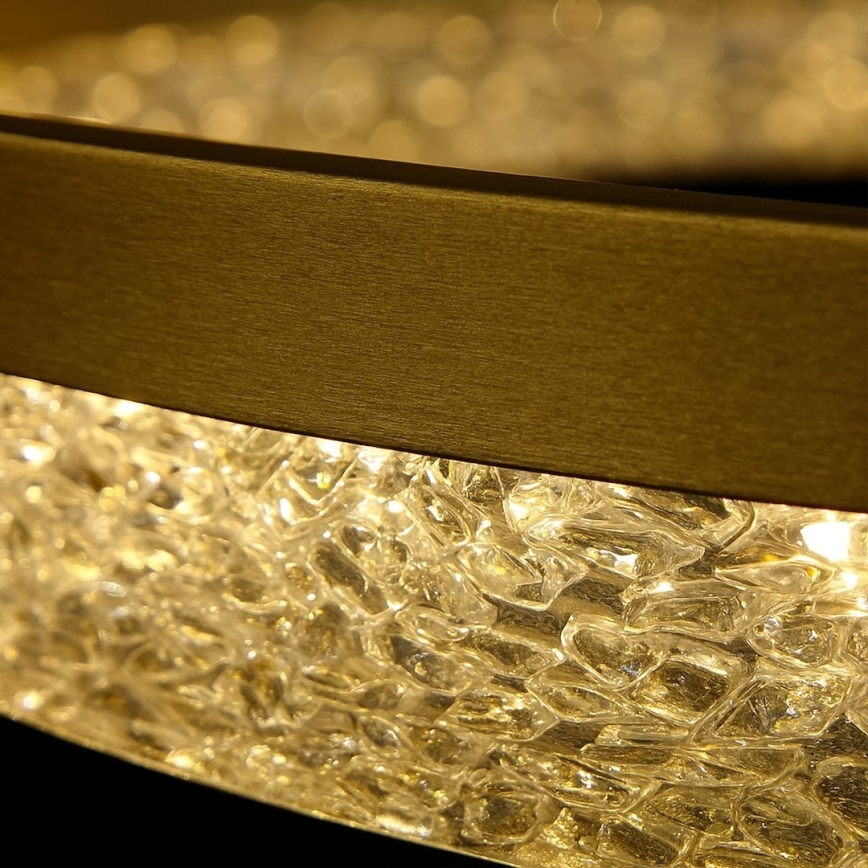 LED luster na lanku GALA LED/25W/230V pr. 50 cm zlatý