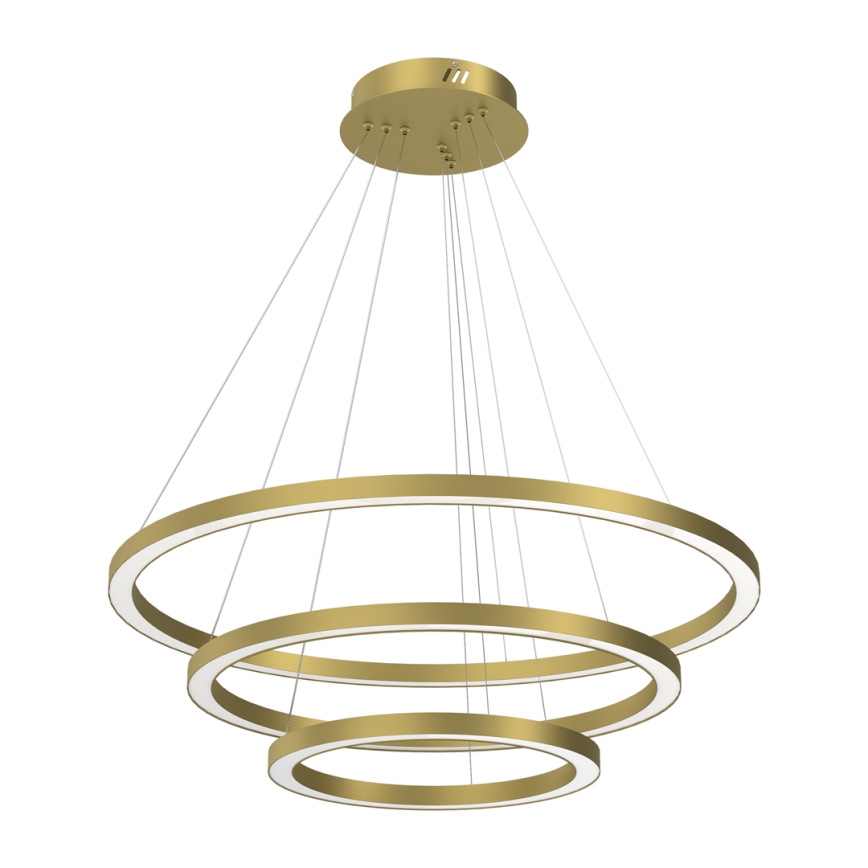LED Luster na lanku GALAXIA LED/85W/230V zlatá