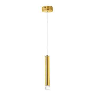 LED Luster na lanku GOLDIE 1xLED/5W/230V zlatá