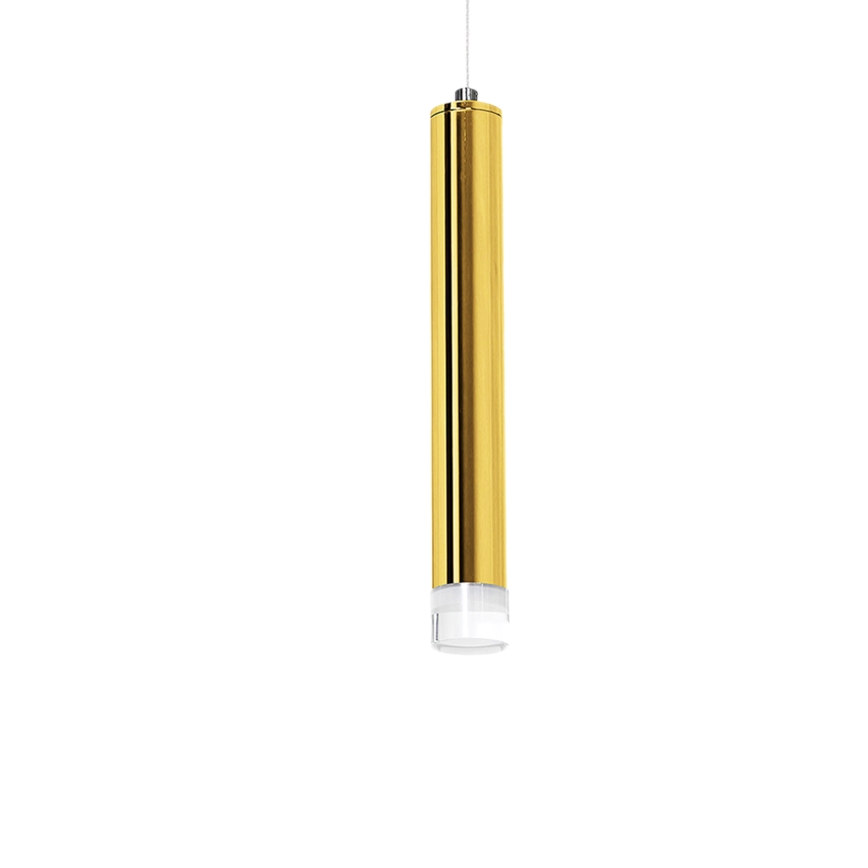 LED Luster na lanku GOLDIE 5xLED/25W/230V zlatá