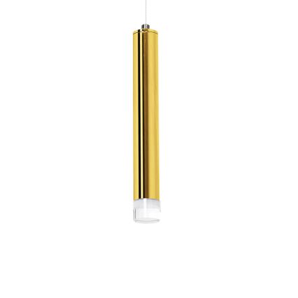 LED luster na lanku GOLDIE LED/5W/230V zlatý
