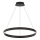 LED Luster na lanku GRAVITY LED/36W/230V čierna