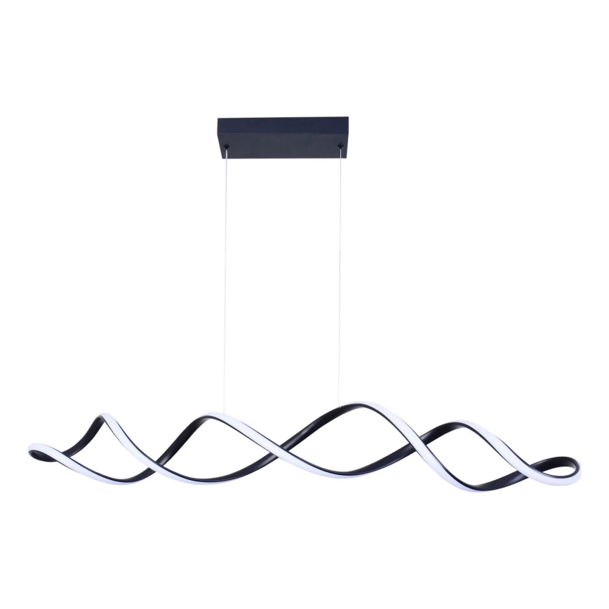 LED Luster na lanku INFINITO LED/43W/230V čierna