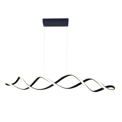 LED Luster na lanku INFINITO LED/43W/230V čierna