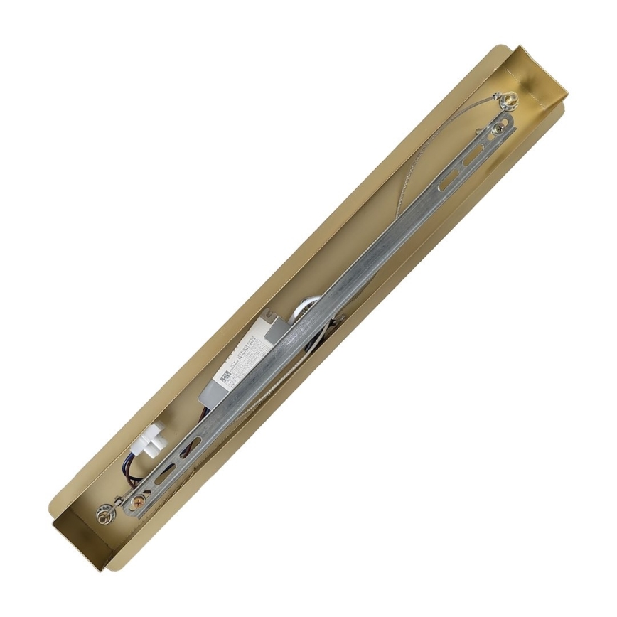 LED luster na lanku LAGOS LED/24W/230V zlatý