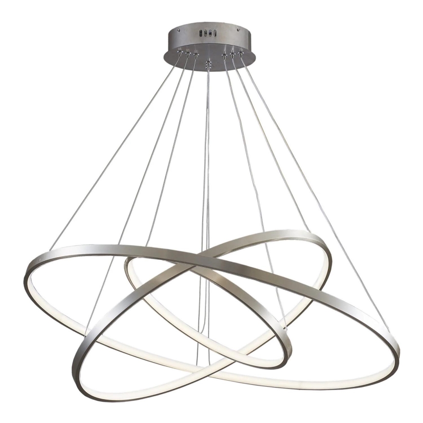 LED Luster na lanku LEA LED/60W/230V 4000K pr. 80 cm matný chróm