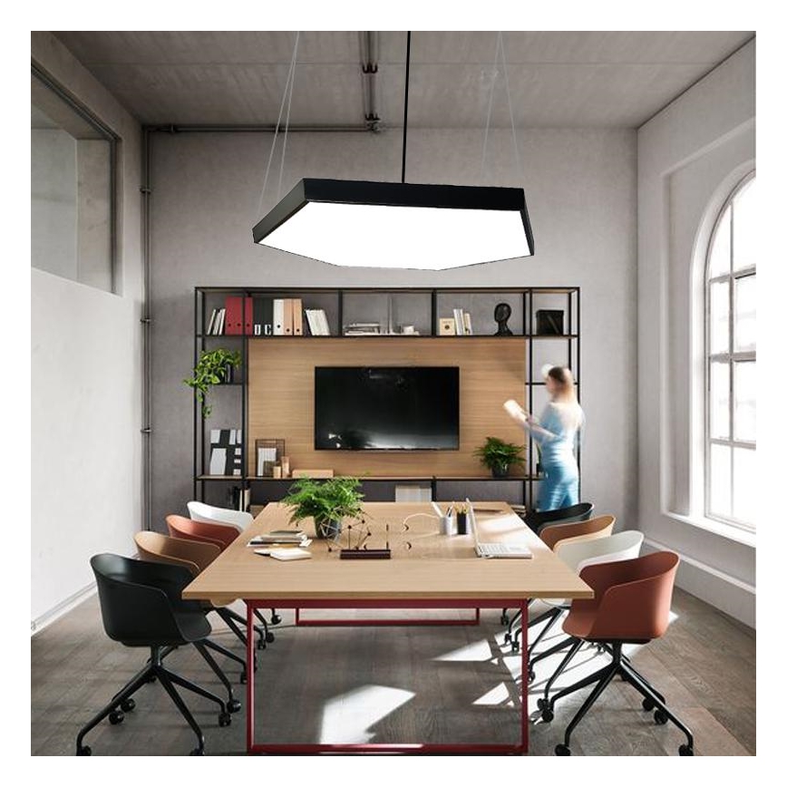 LED Luster na lanku LED/100W/230V 4000K pr. 100 cm