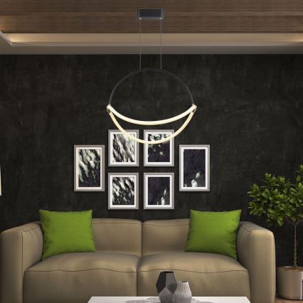 LED Luster na lanku LED/16W/230V 3000K pr. 50 cm