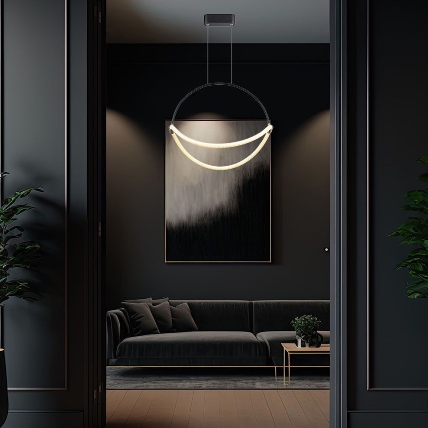 LED Luster na lanku LED/16W/230V 3000K pr. 50 cm